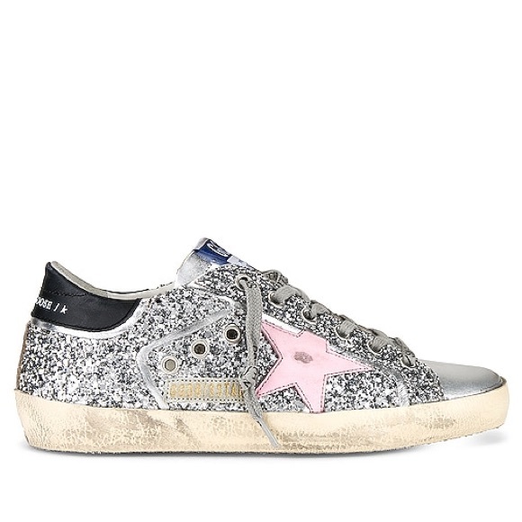 Golden Goose Shoes - Golden Goose Deluxe Brand Superstar Lace-Up Sneakers